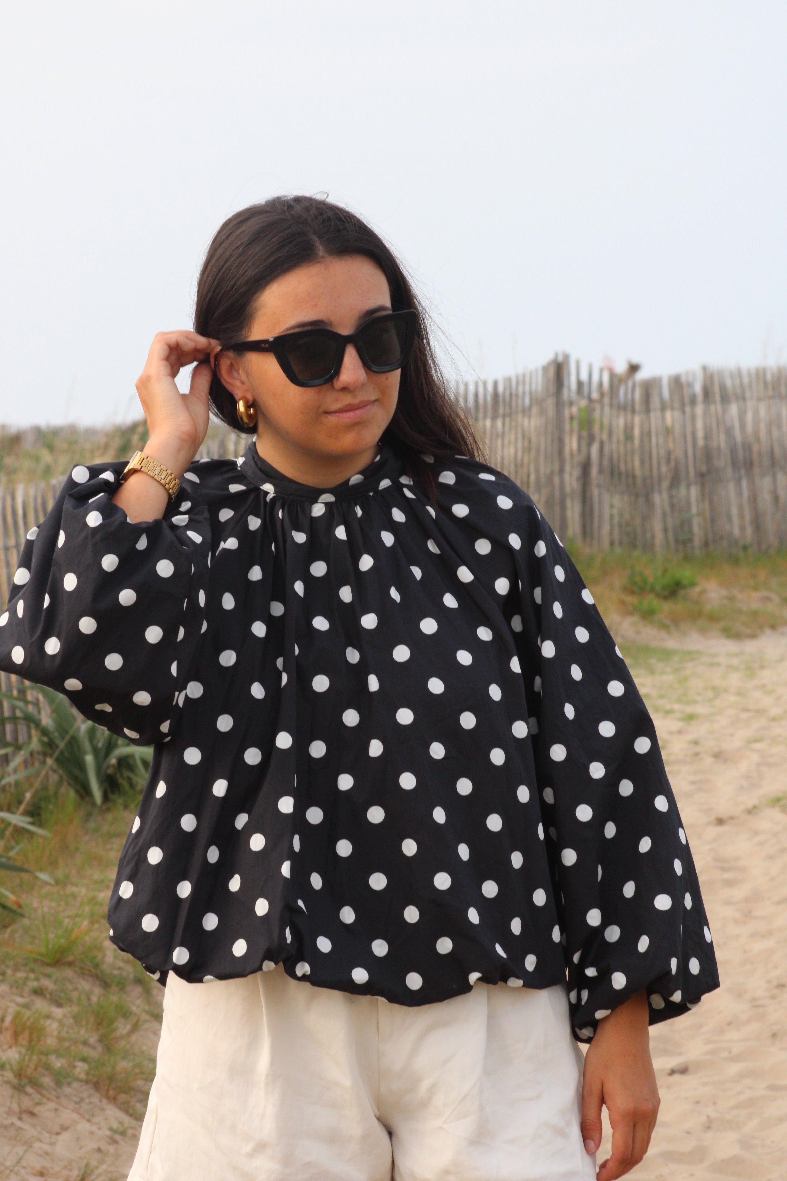 Blouse dos nus Naia