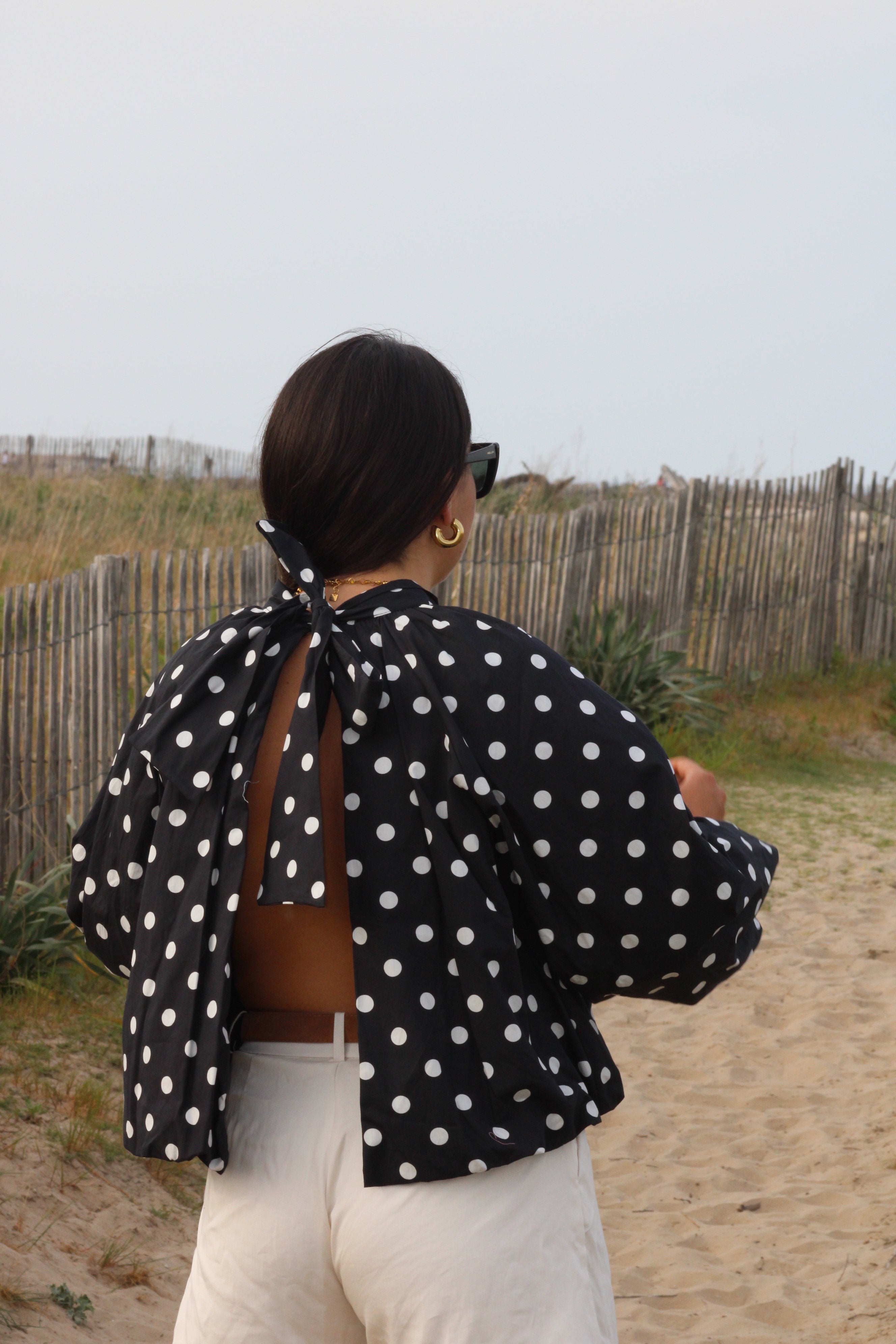 Blouse dos nus Naia