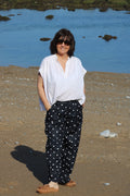 Pantalon à pois